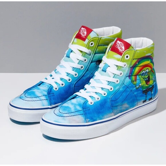 Vans X SpongeBob Sk8-Hi Imagination Sneakers Limited-Edition shoe - Picture 3 of 12